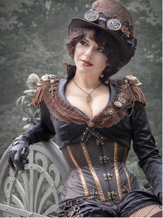 Steampunk - Corsagen